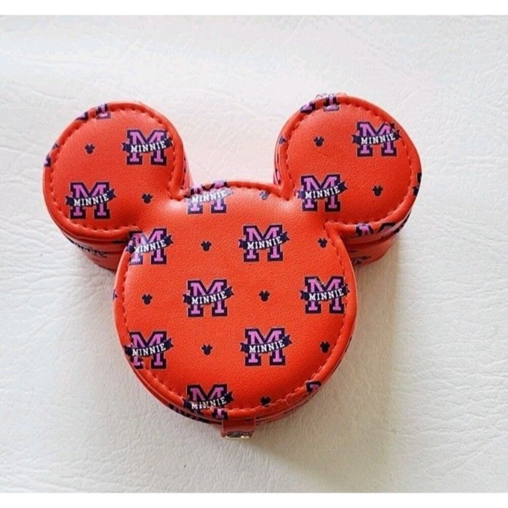BaubleBar Disney MINNIE MOUSE Majorette Red Blue Jewelry Storage Box Case